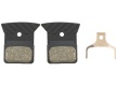 Тормозные колодки Shimano L03A для дискового тормоза, пласт, с радиатором, (25 пар), с пружин, с шпл