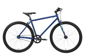 Велосипед Stark'23 Terros 700 S фиолетовый/бирюзовый