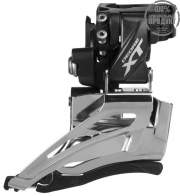 Переключатель передний Shimano XT, M8025-H 2x11, верхн. хомут, верхн. тяга