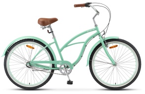 Женский велосипед STELS Navigator-130 Lady 26" 3-sp V010 17" Зелёный (LU093096)