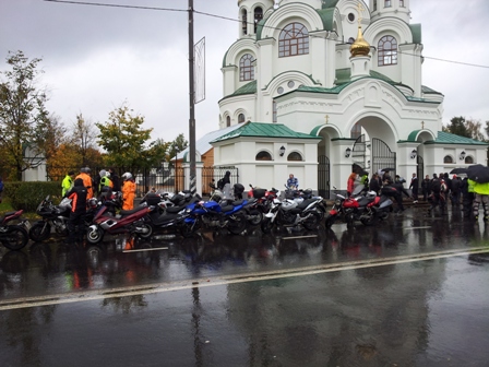 Закрытие мотосезона 2012, c SYM Club