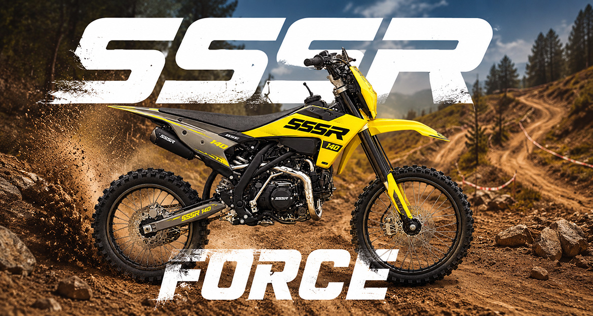 SSSR FORCE 140 19/16 — питбайк для тех, кто не боится бездорожья