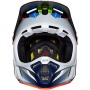 Мотошлем Fox V4 Race Helmet Blue/Red M (11603-149-M) - фото 1