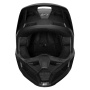 Мотошлем подростковый Fox V1 Matte Youth Helmet Black L 50.8-52.1cm (16456-255-L) - фото 4