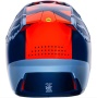 Мотошлем Fox V3 Libra Helmet Orange/Blue XL - фото 2