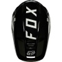 Мотошлем Fox V1 Revn Helmet Black/White 2021 - фото 2