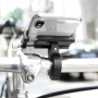 Держатель для телефона на руль GUB универсальный мото-вело алюминиевый черный - фото 2