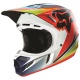 Мотошлем Fox V4 Race Helmet Blue/Red M (11603-149-M)