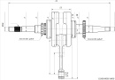 Коленвал в сборе ZS166 BSE ZS166FMM