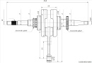 Коленвал в сборе [100207029] BSE ZS177MM