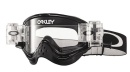 Очки для мотокросса OAKLEY O-Frame Solid черные глянцевые / прозрачная (OO7029-53)