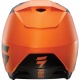 Мотошлем Shift White Helmet Orange