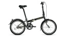 Велосипед Forward ENIGMA 20 1.0 (20" 1 ск. рост. 11") 2021, черный/бежевый, 1BKW1C401002