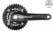 Шатуны Shimano FC-M617 комплект с вед. звездой и осью, 175 мм, 38x24T, 1CW210000292