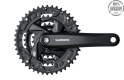 Шатуны Shimano FC-M371-L комплект с вед. звездой и осью, SQR, 170 мм, 44х32х22T, 1CW310000686