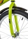 Велосипед NOVATRACK 20" TWIST зелёный, тормоз нож, крылья корот, защита А-тип