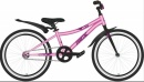 Велосипед NOVATRACK 20" PRIME алюм., розовый, тормоз V-brake, короткие крылья 140665