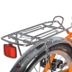 Велосипед NOVATRACK 20" складной, TG20, оранжевый, тормоз нож, двойной обод, багажник#140923