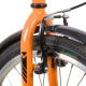 Велосипед NOVATRACK 20" складной, TG 30, оранжевый, 6 скоростей POWER, тормоз V-Brake, багажник, кры