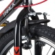 Велосипед NOVATRACK 20" RACER, черный, сталь, 6 скор., Microshift TS38-6/Shimano, V-Brake#139724