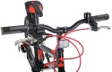 Велосипед NOVATRACK 20" RACER, черный, сталь, 6 скор., Microshift TS38-6/Shimano, V-Brake#139724