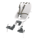 Urban Iki Фронтальное детское кресло + Compact Adapter, Shinju White/ Shinju White, до 15кг