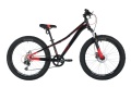 Велосипед NOVATRACK 24" DOZER красный,  алюм. рама 12", 6 скор., Shimano TY21/Microshift TS38, диск