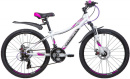 Велосипед NOVATRACK 24" KATRINA, алюм.рама 10", белый, 21-скор, TY300/TS38/TZ21, диск.тор.STG 134001