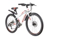 Велосипед NOVATRACK 24" PRIME, алюм.рама 13", белый, 18 скор., SHIMANO, дисковый тормоз#139755