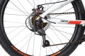 Велосипед NOVATRACK 24" PRIME, алюм.рама 13", белый, 18 скор., SHIMANO, дисковый тормоз#139755