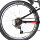 Велосипед NOVATRACK 24" PRIME алюм.рама 13", чёрный, 18-скор, TY21/TS38/SG-6SI, V-brake алюм.