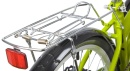 Велосипед NOVATRACK 24" складной, зеленый, тормоз V-Brake задний ножной, багажник, крылья#139794