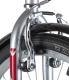 Велосипед NOVATRACK 24" складной, серый, TG, 6скор. Shimano TY-21, V-brake, сидение комфорт#140687