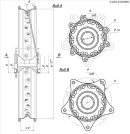 Диск колёсный передний 17" 1,6x17 32H CNC ал ч BSE PH 125
