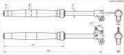 Амортизаторы передние 930x54x60 WP/M-серия регулируемые BSE M2 M8 RTC 300 M4