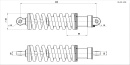 Амортизатор задний 335x12 ↨60mm BSE Z1 DX EX