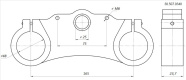 Траверса нижняя MX CNC 48x165 BSE MX