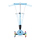 Трехколесный самокат Globber JUNIOR FOLDABLE FANTASY LIGHTS голубой