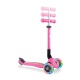 Трехколесный самокат Globber JUNIOR FOLDABLE FANTASY LIGHTS  розовый