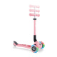 Трехколесный самокат Globber JUNIOR FOLDABLE FANTASY LIGHTS пастельно-розовый