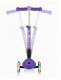 Трехколесный самокат Globber JUNIOR FOLDABLE LIGHTS фиолетовый