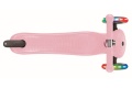 Трехколесный самокат-трансформер Globber GO UP SPORTY LIGHTS пастельно-розовый