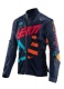 Мотокуртка Leatt GPX 4.5 X-Flow Jacket Ink/Blue