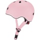 Шлем Globber GO UP LIGHTS XXS/XS (45-51CM) пастельно-розовый