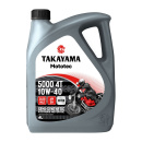 Масло моторное полусинтетическое для четырехтактных двигателей Takayama Mototec 5000 4T SAE 10W-40 A