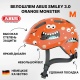 Велошлем ABUS Smiley 3.0 orange monster