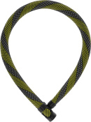 Замок вело ABUS IVERA CHAIN 7210/85 желтый, ключ, 1300 г., уровень защиты 8/15