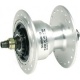 Втулка передняя Shimano IM70, 36 отв, под гайки, под роллер, old:100мм, (с гайками M9), сереброо
