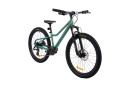 Велосипед подростковый Alpinebike Pegas 7-24, один размер, цвет Зеленый