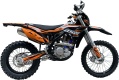 Эндуро / кроссовый мотоцикл BSE Z7 Orange Blast (015)